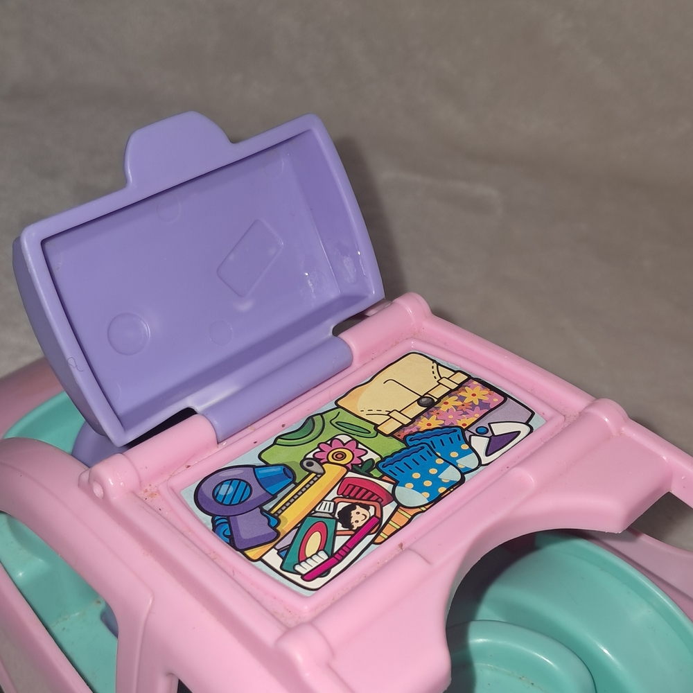 Fisher-Price Pink Play SUV Toy Car with Purple Accents - Picture 5 of 5